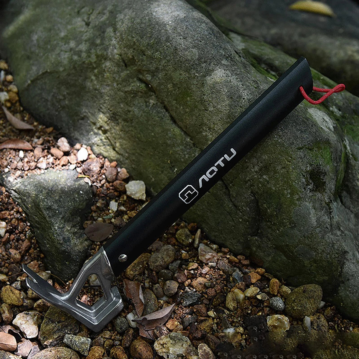 Black Aluminum Handle Tent Stake Hammer Q2735
