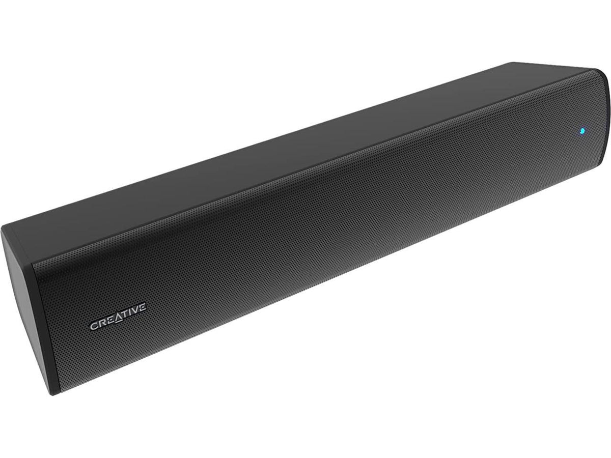 Compact Bluetooth Soundbar with Dual-Driver and Passive Radiator Z88525