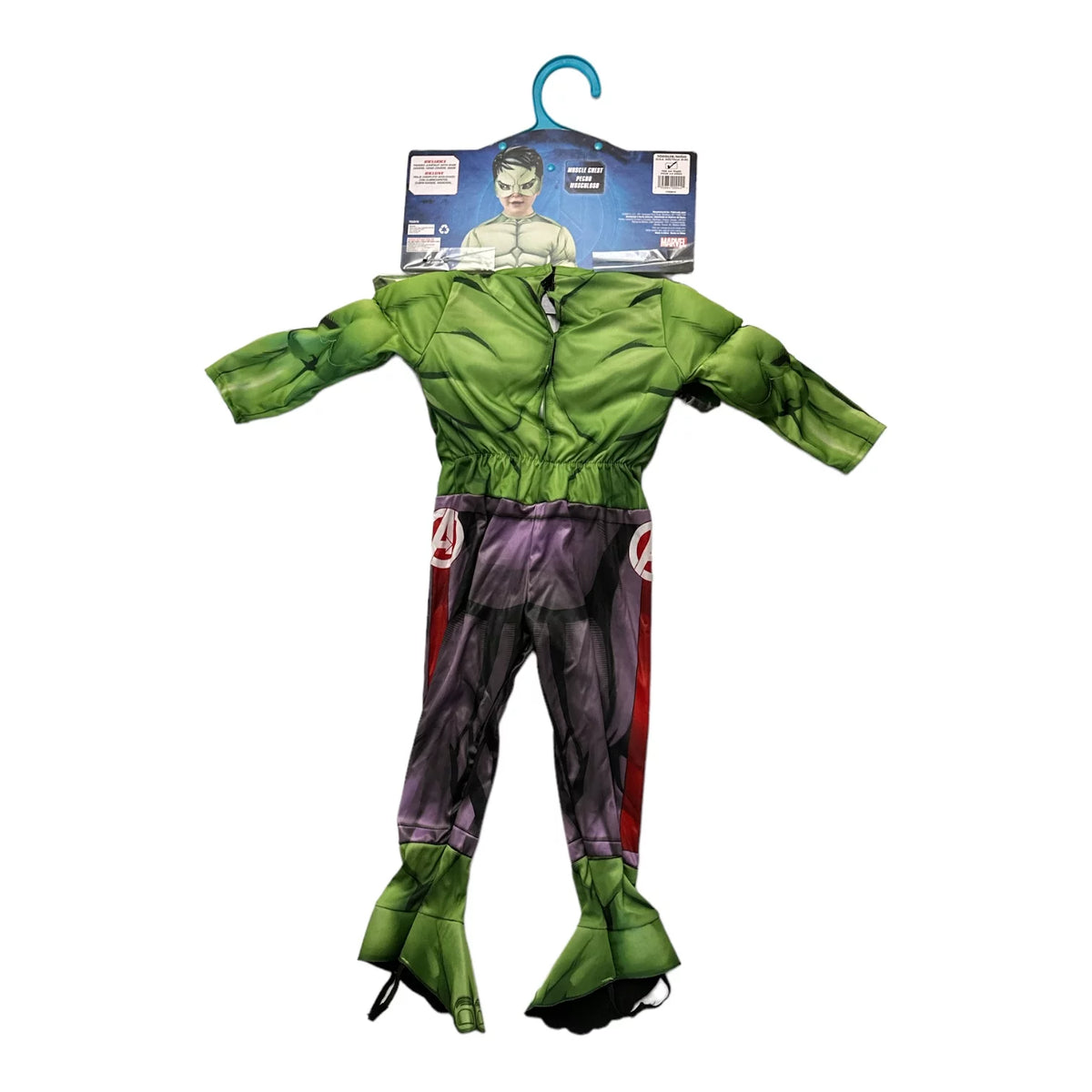 Hulk Costume Set with Mask Gloves & Shoe Covers N50965