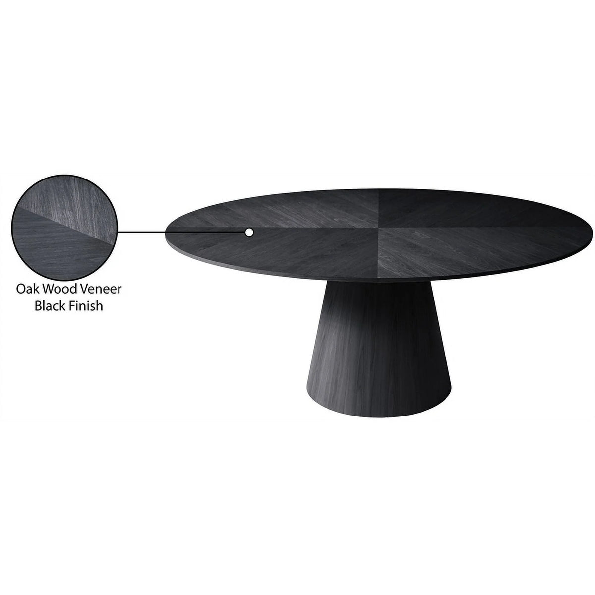 Black Dining Table A958
