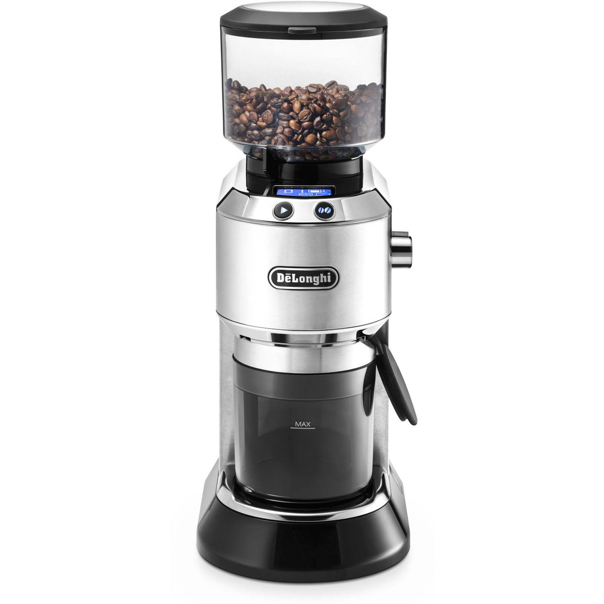 Silver Conical Burr Grinder with Porta Filter Attachment U72279