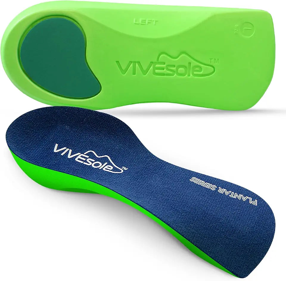 3/4 Plantar Fasciitis Insoles for Women and Men Z601