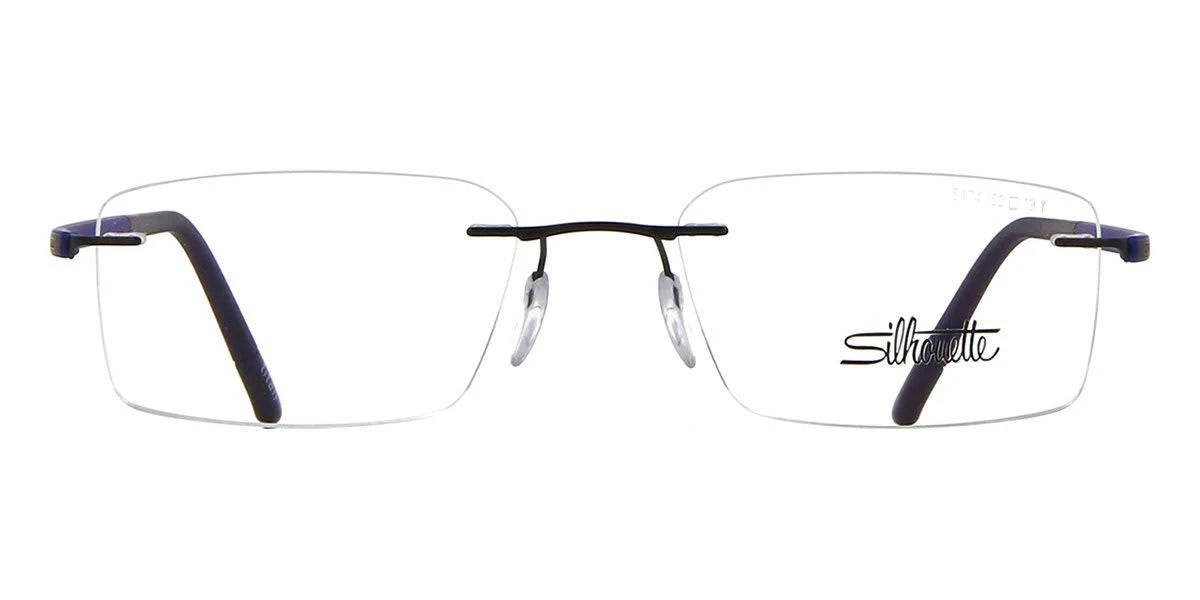 Black and Blue 52mm Glasses E840
