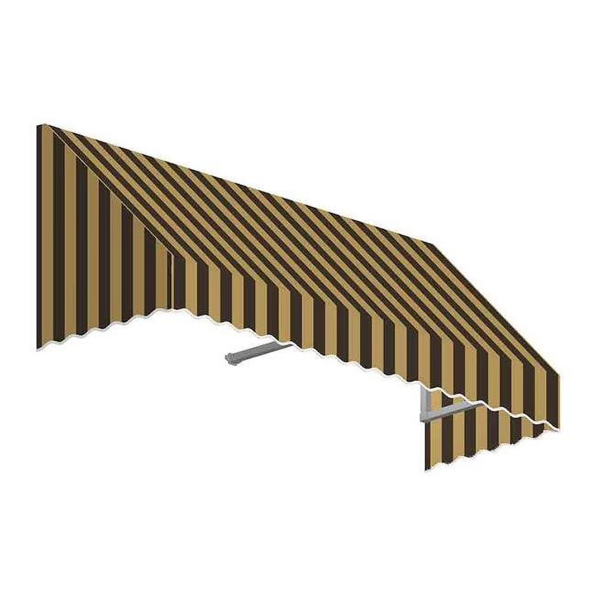 Brown & Tan Window & Entry Awning H715418