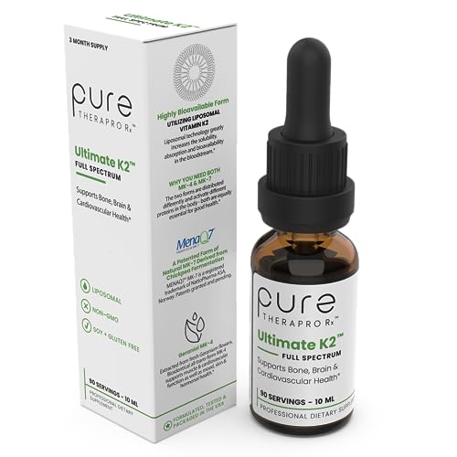 Liquid Liposomal Vitamin K2 Drops 600mcg Vegan 90 Servings H6660
