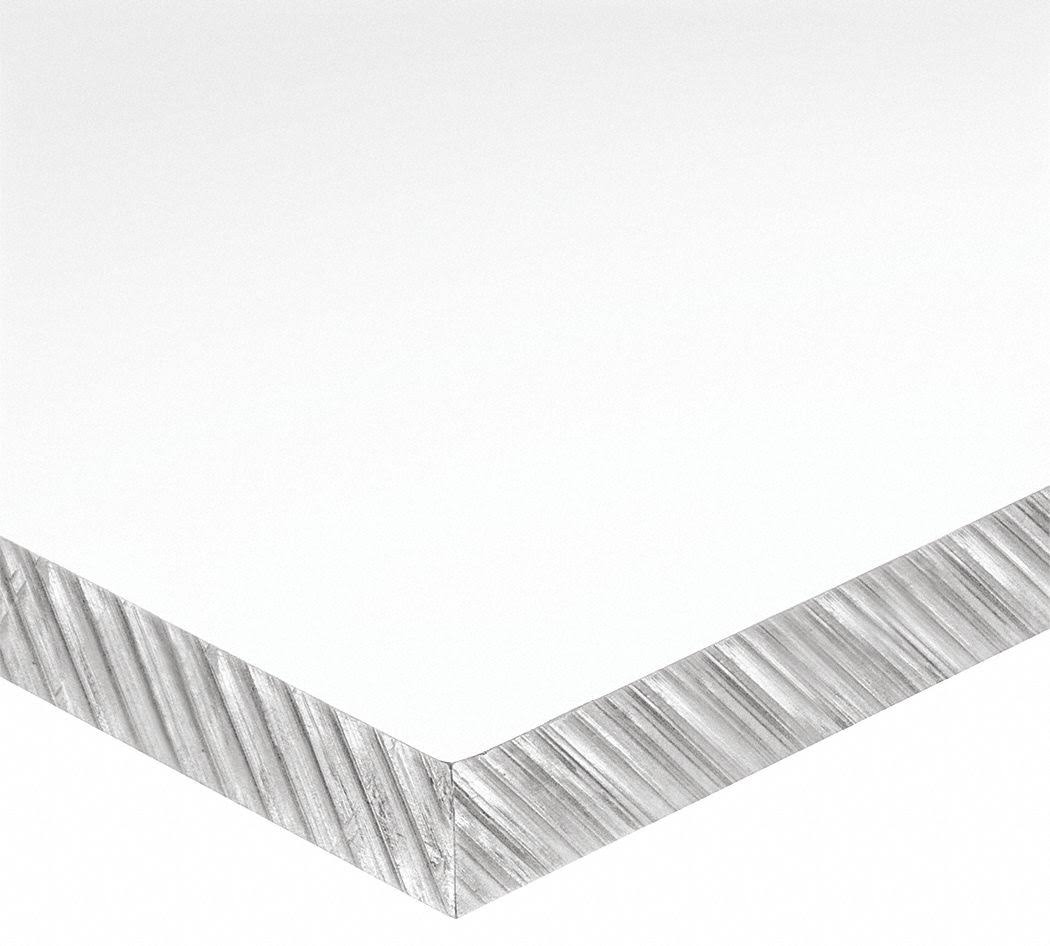 Clear Polycarbonate Sheet 48x22L x 48x22W x 3/32 Thick O489