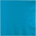 Turquoise Blue Solid 3-Ply Disposable Dinner Napkins F1805