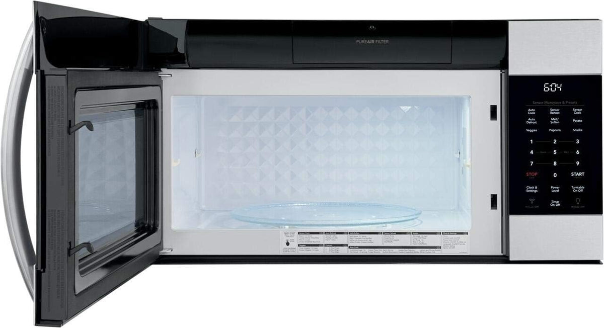 SmudgeProof Stainless Steel Over The Range Microwave Oven H375862