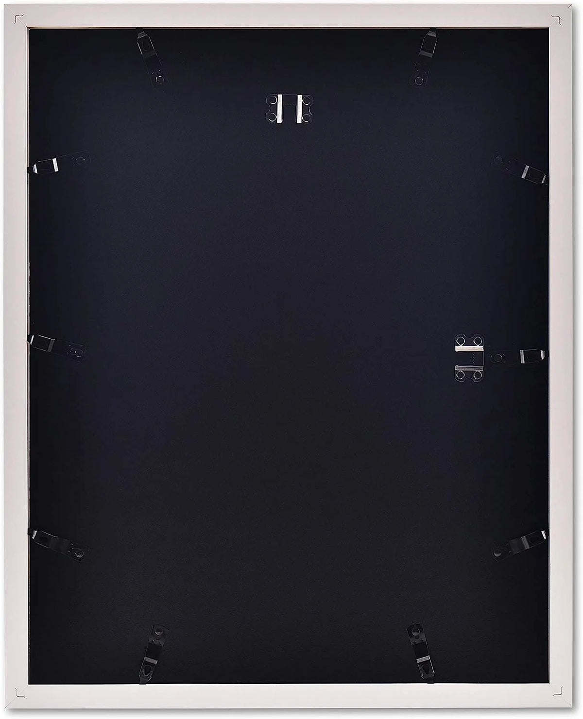 White 16x20 inches Wall Poster Frame Matted to 11x14 inches with Polystyrene Glass – 2 Pack P2312