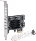 PCIe SATA Card 4 Port Expansion Card A6365