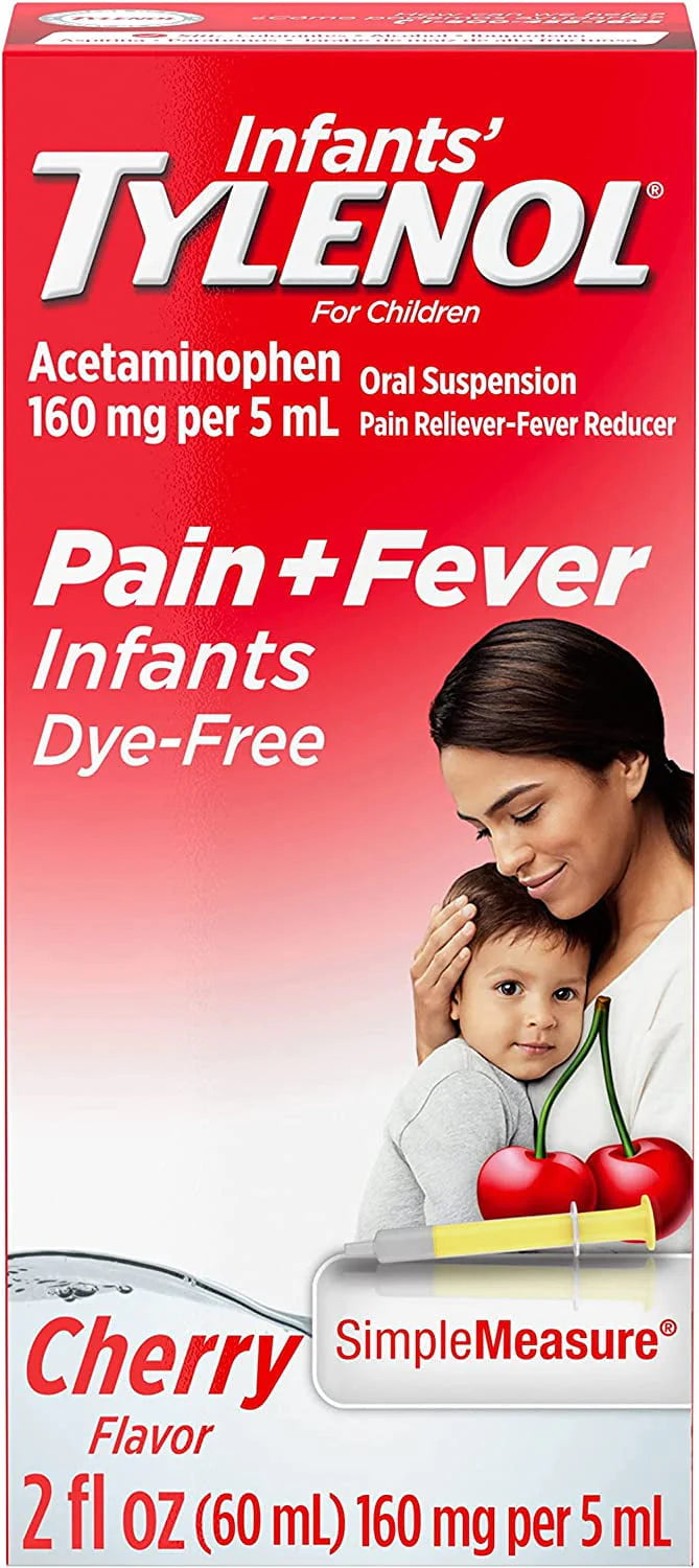 Dye-Free Cherry Acetaminophen Medicine 2 fl. oz N81499