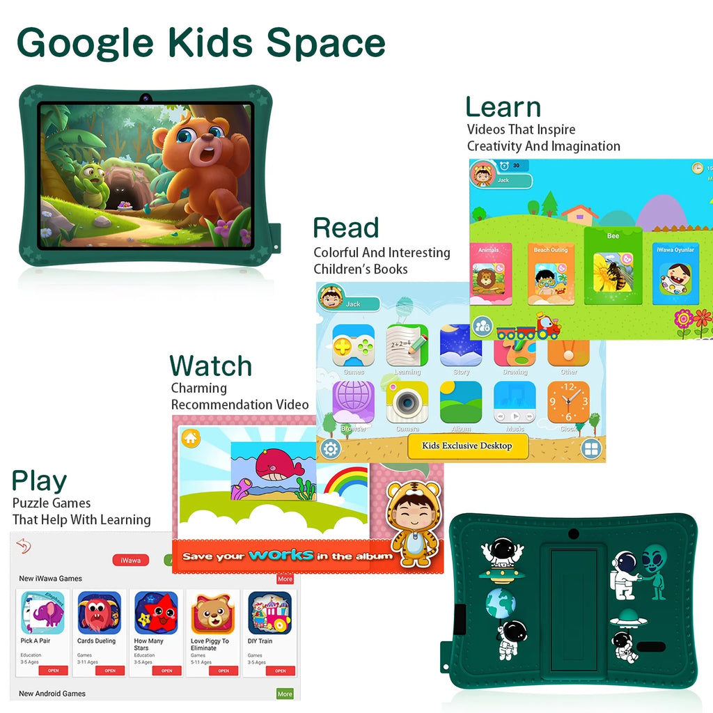 7 inch Kids Tablet with Protective Case L199