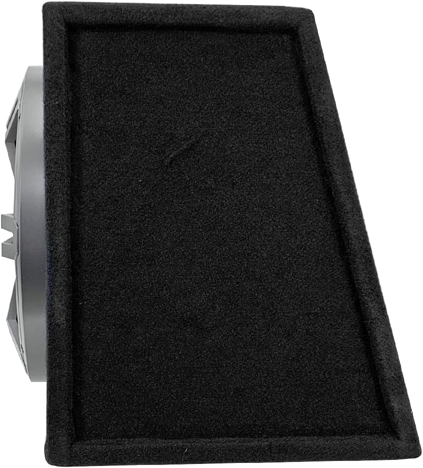 Dual 12 Inch 1200 Watt Car Audio Subwoofer Enclosure with RGB Illumination H165236