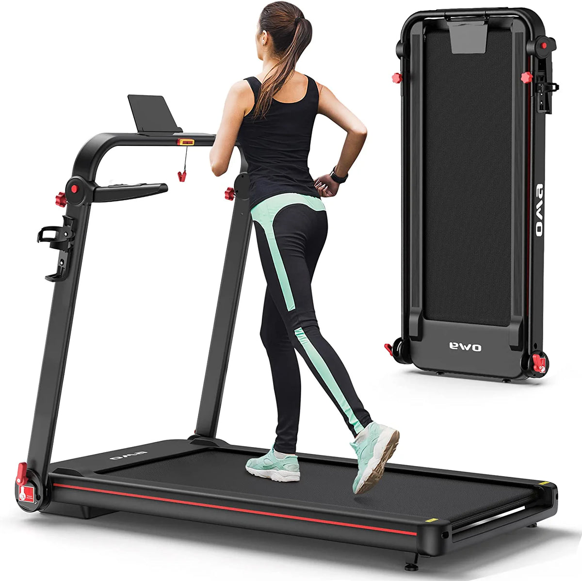 2.5HP Folding Treadmill with LED Display X279