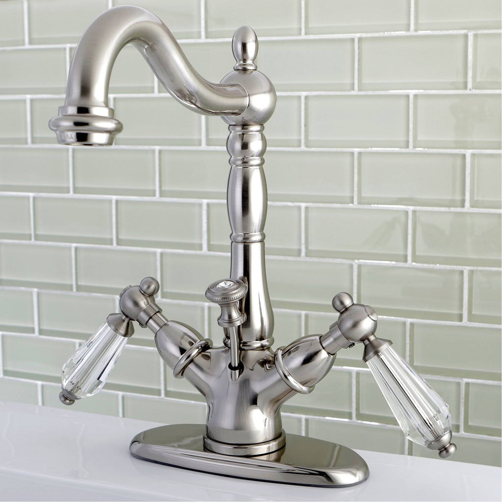 Polished Brass 4x22 Centerset Lavatory Faucet W291472