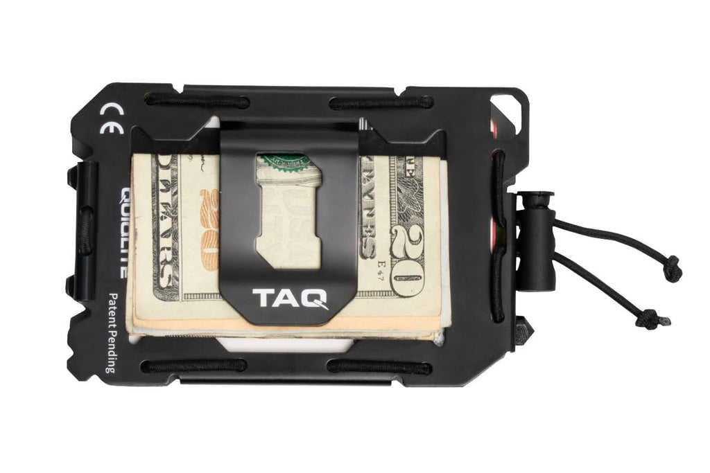 Black RFID Aluminum Wallet Y7697