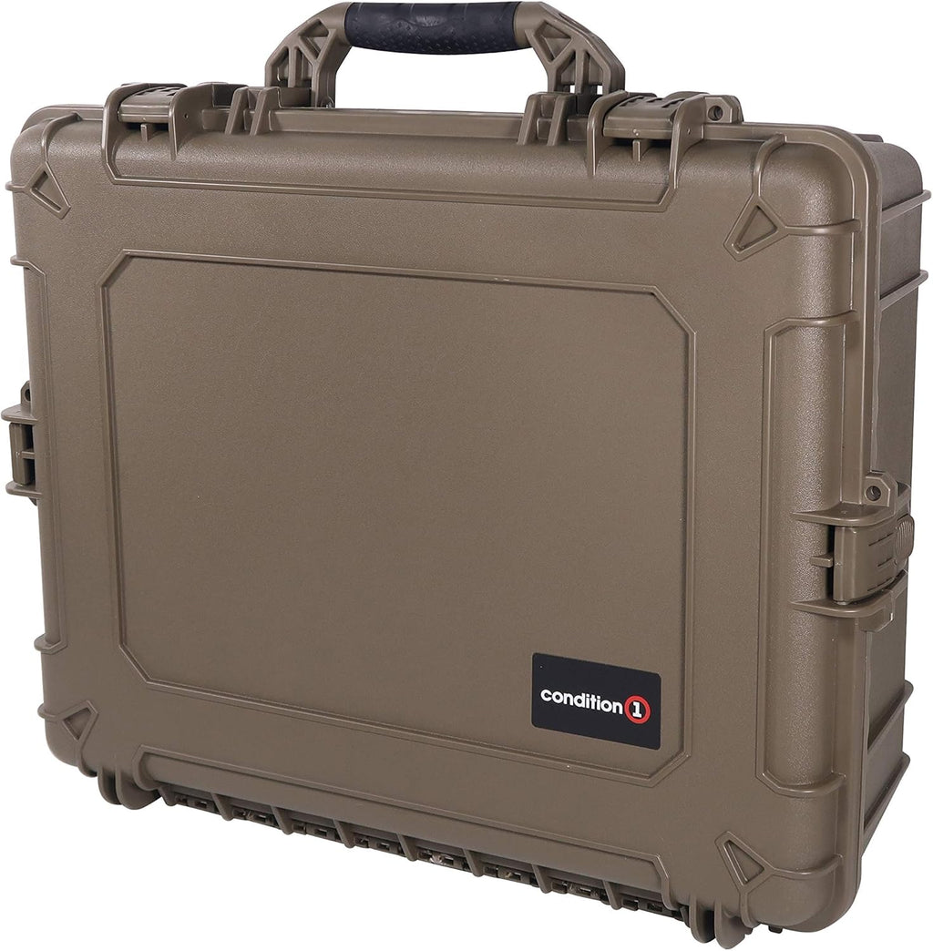 Waterproof Hardshell Cargo Trunk Storage Case with Foam D558170