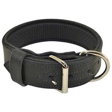 Padded Leather Collar E3603