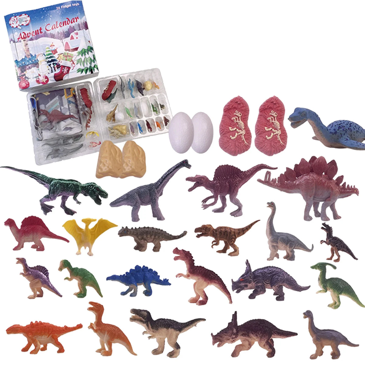Christmas Countdown Dinosaur Blind Box Toy Set B120099