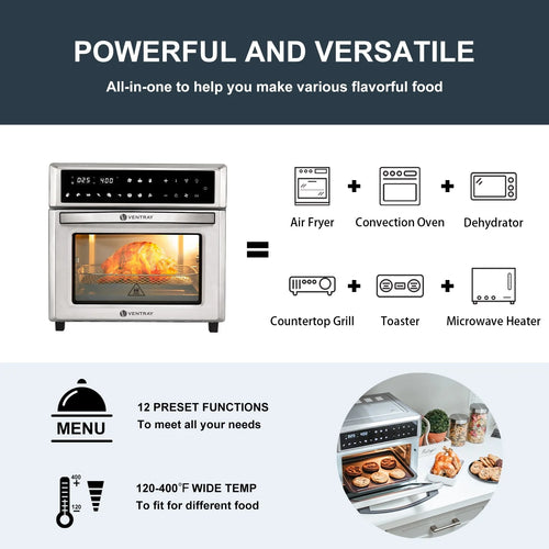 26QT Digital Controlled Convection Countertop Oven A784