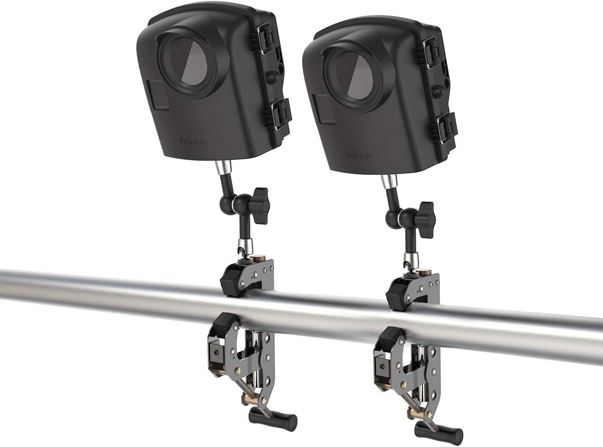 Construction & Outdoor Security Time Lapse Camera Trio Bundle Pack with Industrial Clamp, Weather-Resistant Case, 1-Year Battery Life, 1080P Y696837