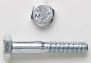 3/8-24 x 2-1/2 Hex Bolt Grade 5 Zinc B61320