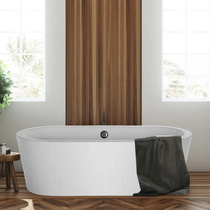 59 Freestanding Soaking Bathtub W17237