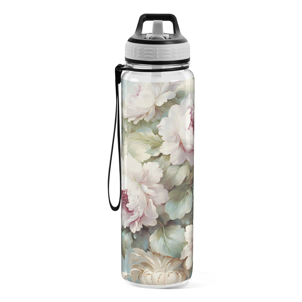 Clear 32oz Tritan Water Bottle with Straw P9932