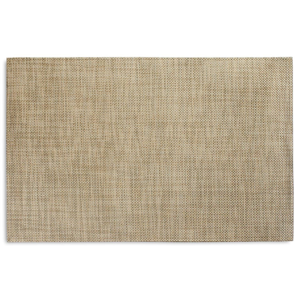 Latte Basketweave Floor Mat V81267