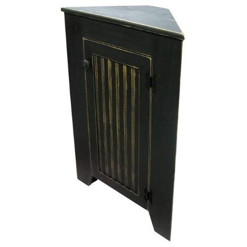 Antique Turquoise Corner Storage Cabinet C77808