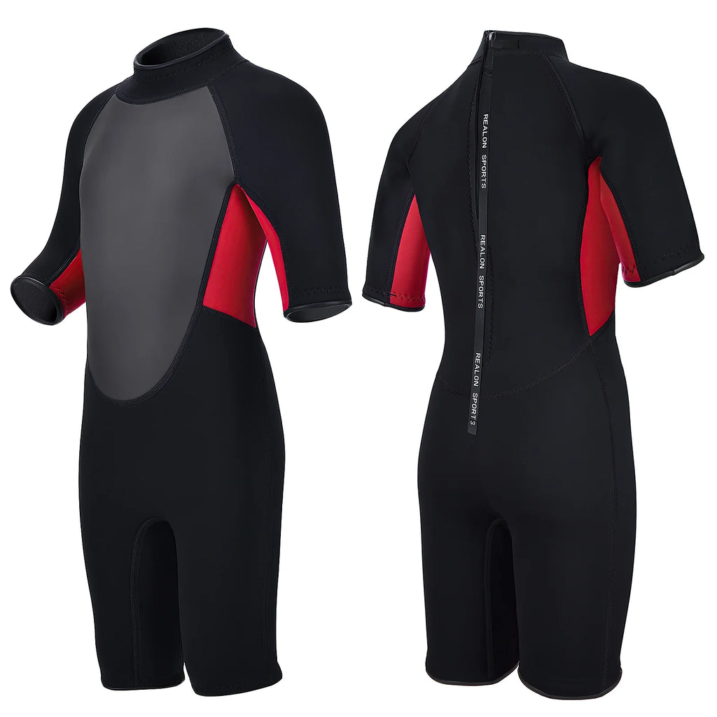 3mm Neoprene Back Zip Kids Wetsuit K2902