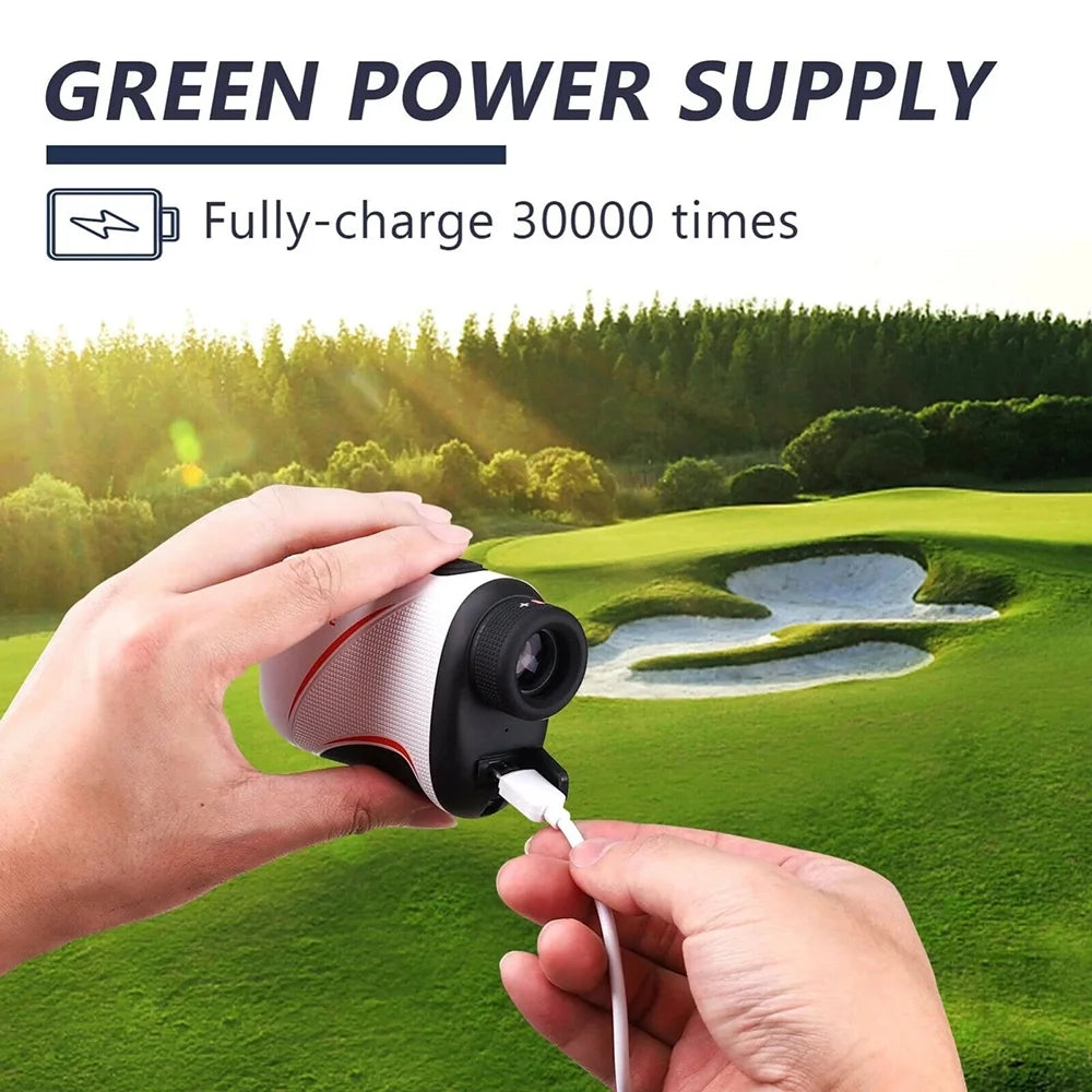900 Yards Laser Rangefinder with 6X Magnification V912