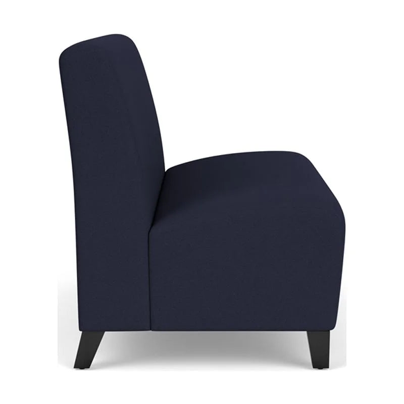 Fabric Lounge Armless Loveseat C862015