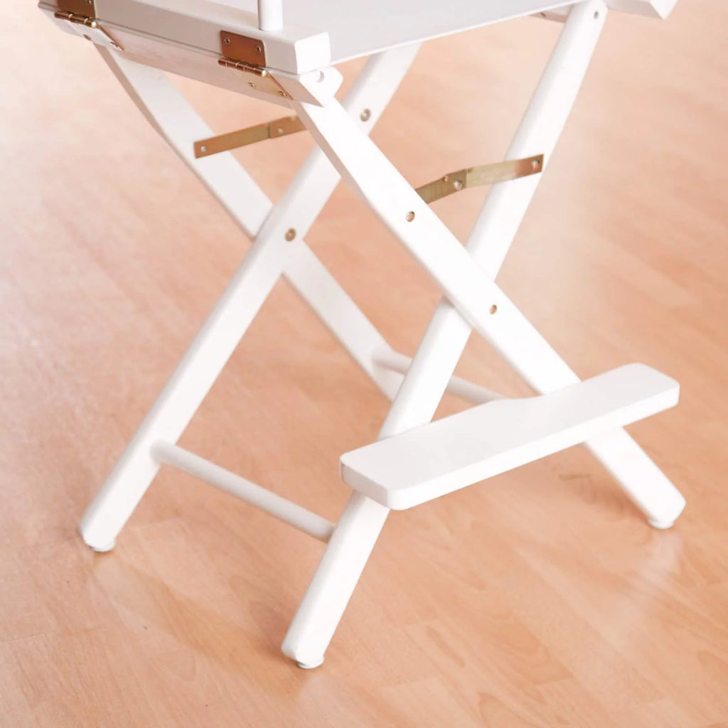24 Inch Director's Chair Black Frame-Green Canvas V489