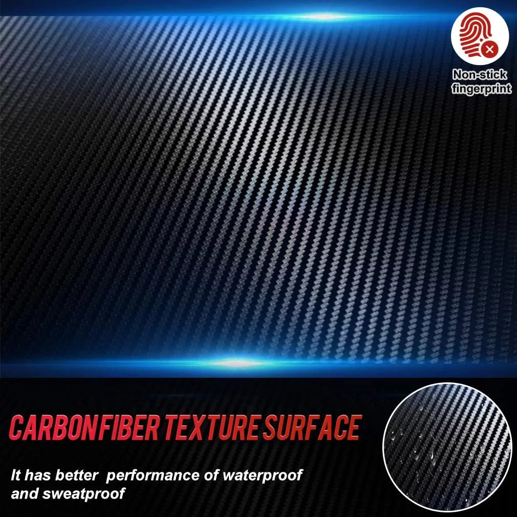 Extra Large Ergonomic Carbon Fiber Gaming Desk with Cup Holder G83105