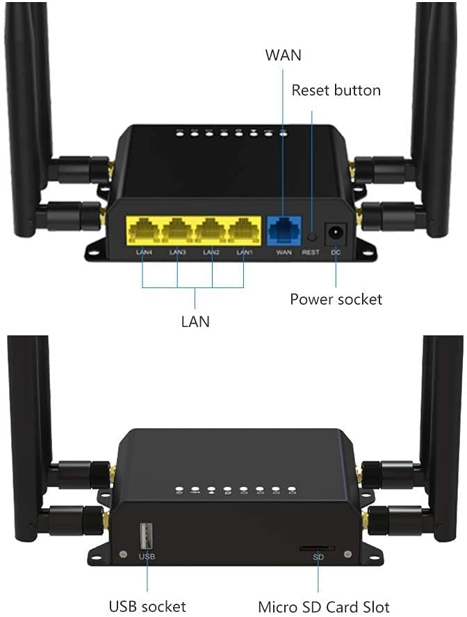 300 Mbps Cat4 Wireless Wi-Fi Router with Metal Case R4409