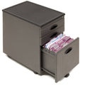 Pewter File Storage Cabinet T55442