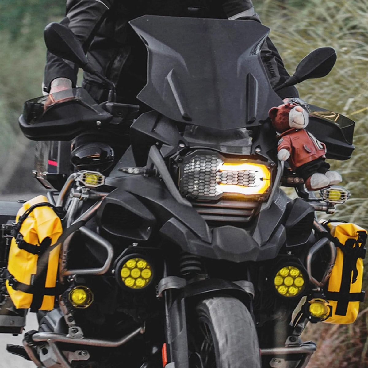 Motorcycle Bag, Waterproof 8L Frame Motorbike Side E71266