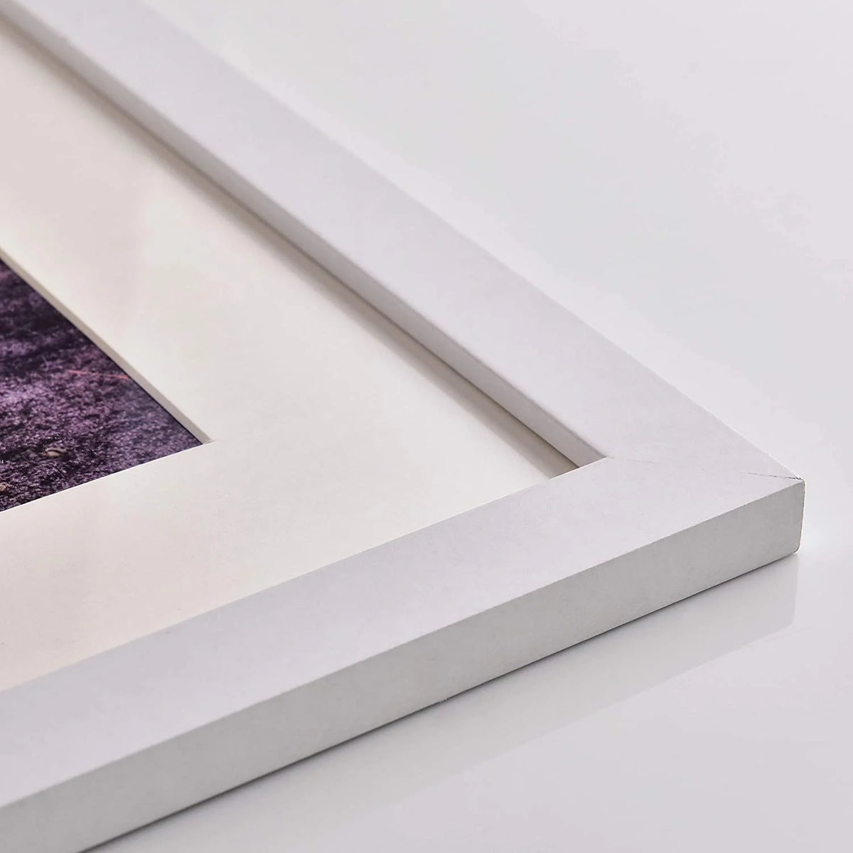 White 16x20 inches Wall Poster Frame Matted to 11x14 inches with Polystyrene Glass – 2 Pack P2312