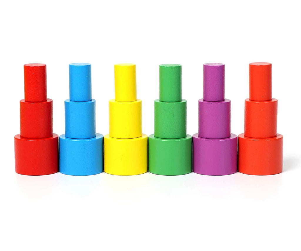 Wooden Baby Toys Balance Stacking Blocks Educational Toys Y7394