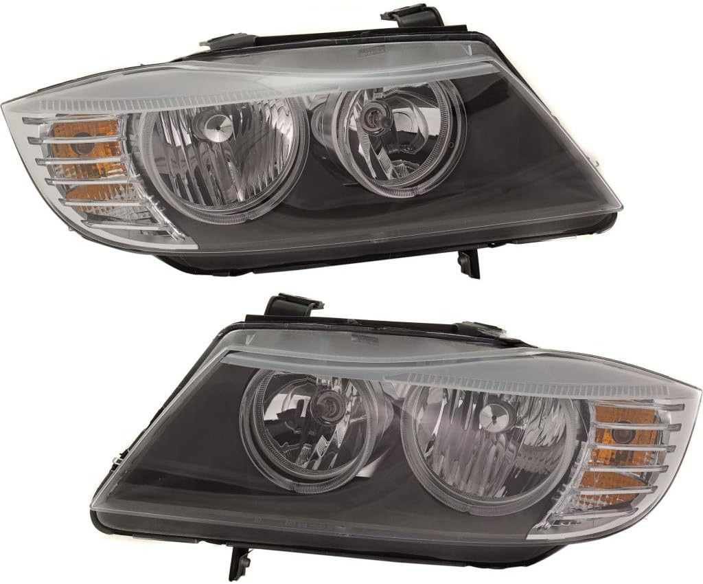 Headlight Assembly Pair for BMW 328i 2009 2011 F298
