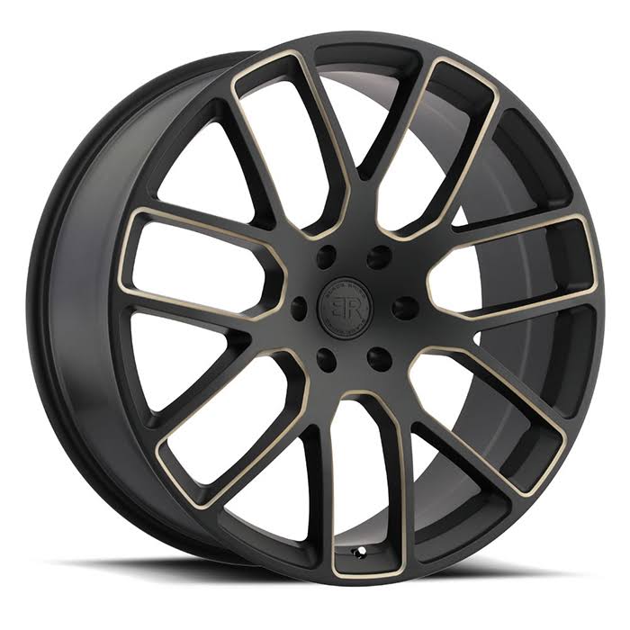 20x9 Matte Black Wheel with 5x4.5 Bolt Pattern S741246