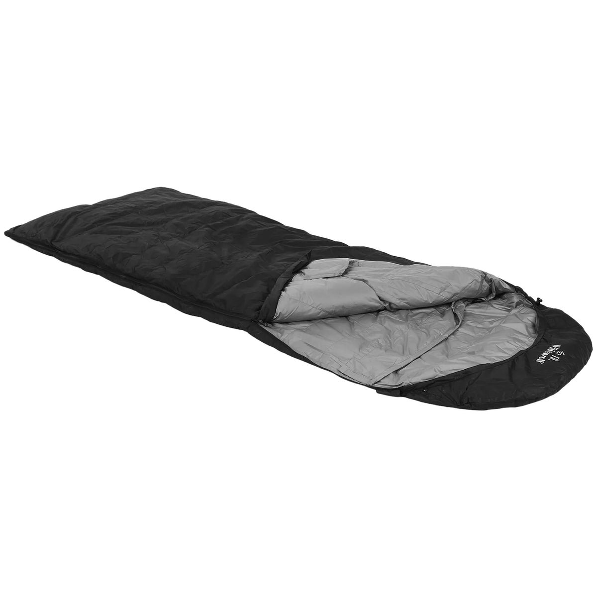 95% White Goose Down Lightweight Sleeping Bag 210x80cm with Storage Bag N392