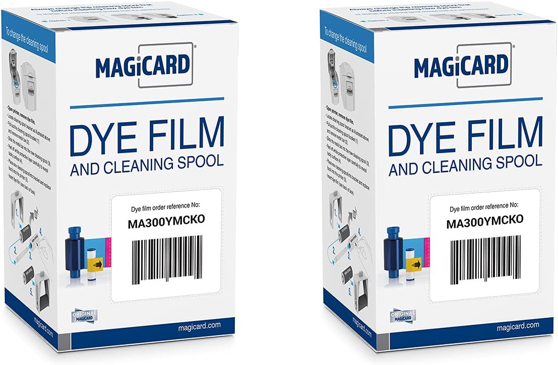 Color Ribbon for Magicard MA300YMCKO - 300 Prints O3007