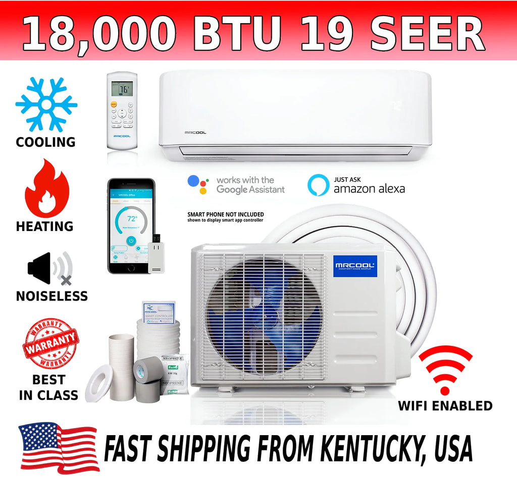 9,000 BTU Ductless Wall Mount Heat Pump System N389760