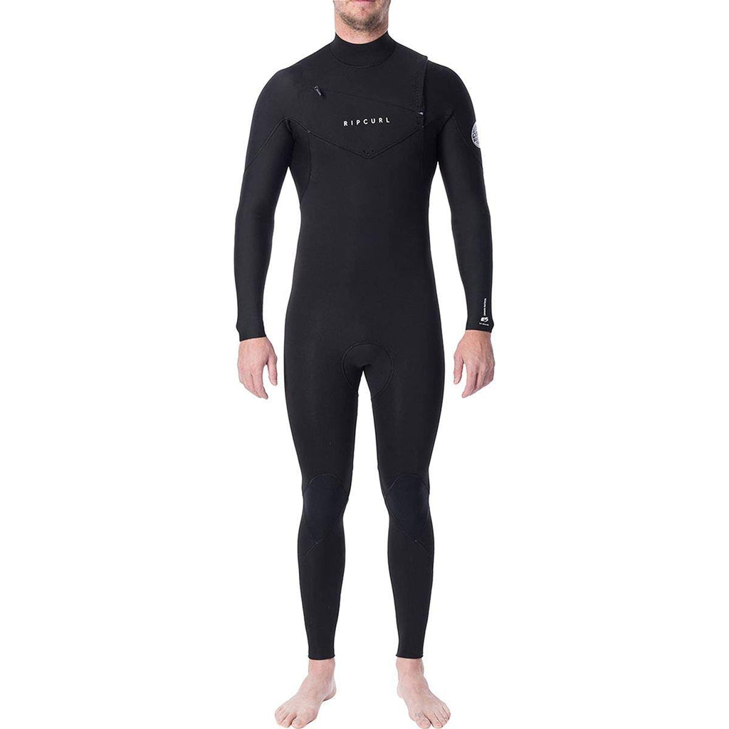 Black 4/3mm Chest Zip Wetsuit I113815