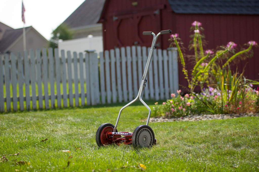 14-Inch 4-Blade Push Reel Lawn Mower N384618
